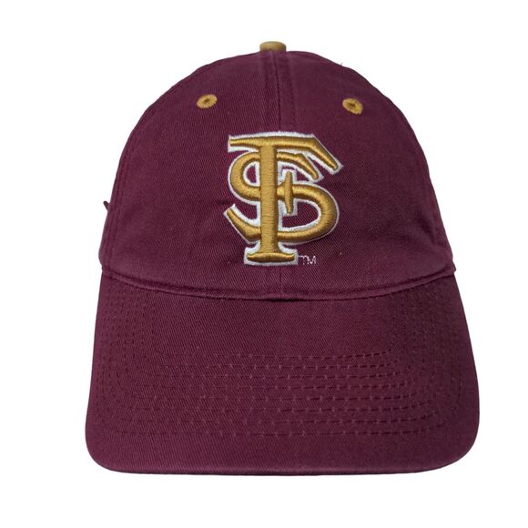 Florida State Men's Slideback Hat Red Burgundy OSFA Embroidered Official NCAA - Picture 1 of 8